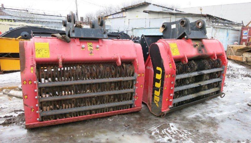 просеивающие ковши ALLU